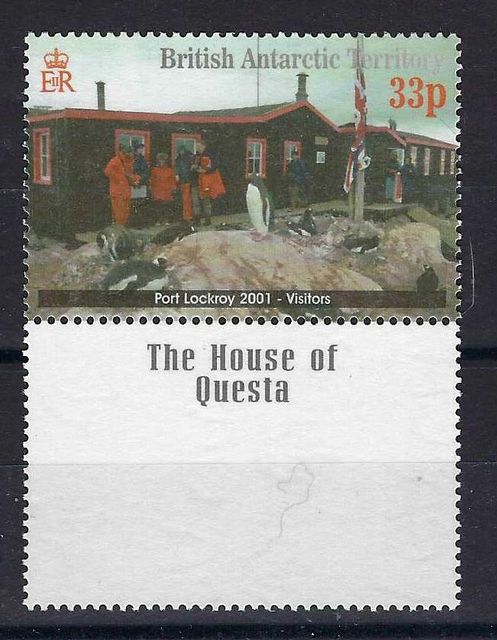 Image of British Antarctic Territory SG 329a UMM British Commonwealth Stamp